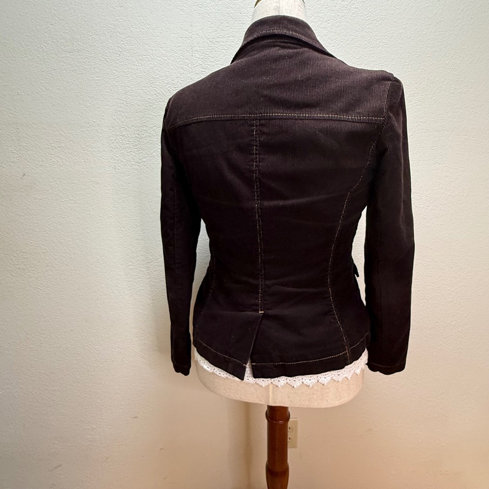 Boden Tailored Corduroy Cotton Preppy Blazer Jacket Women Size 10 - Picture 13 of 13